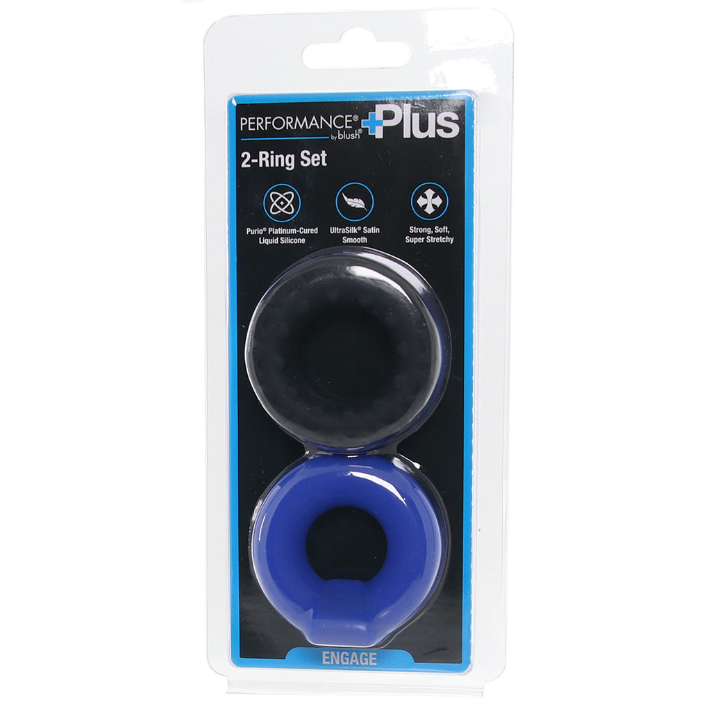 Performance Plus Engage 2 Ring Set Cock Rings