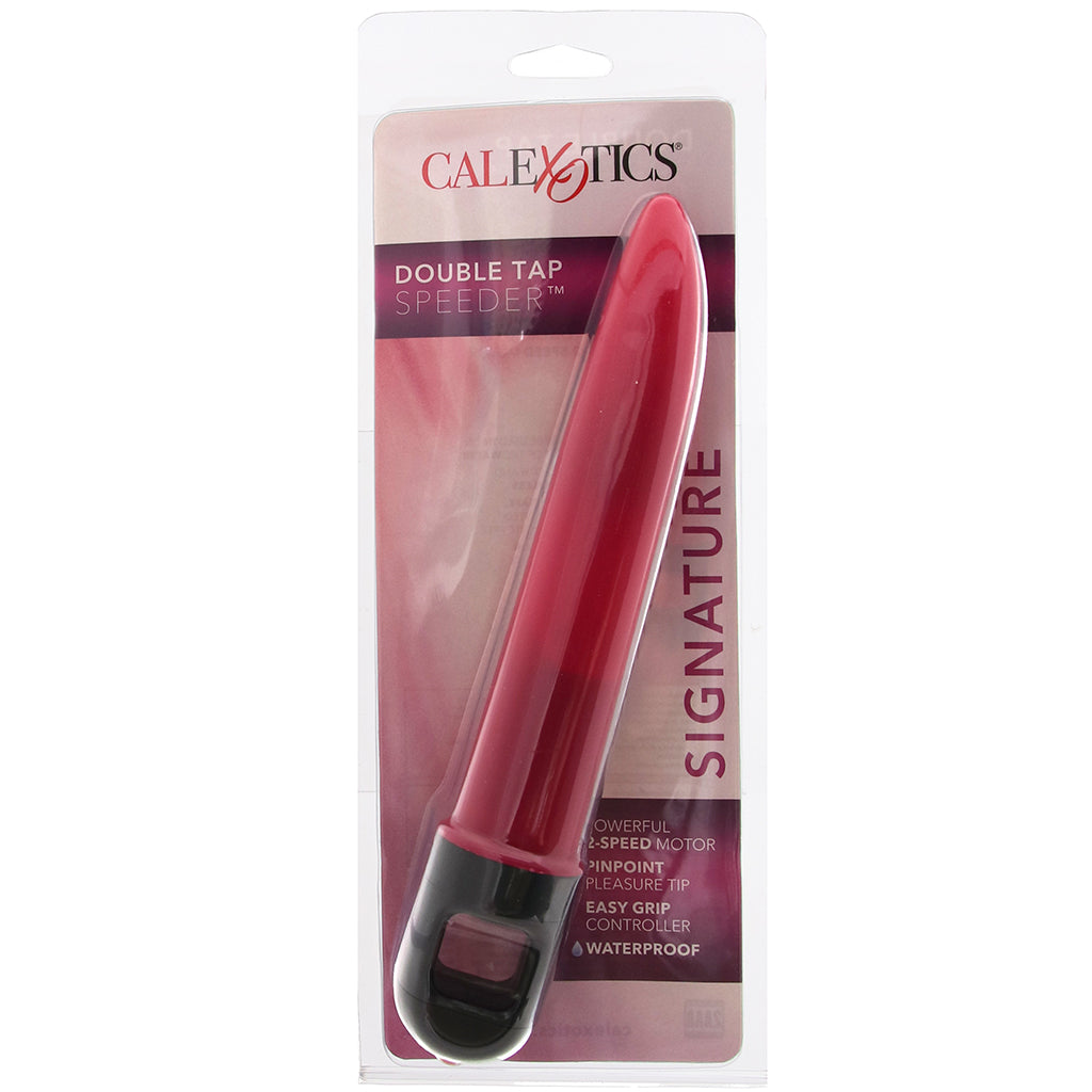 Double Tap Speeder Vibe in Pink Vibrators > Traditional Vibrators