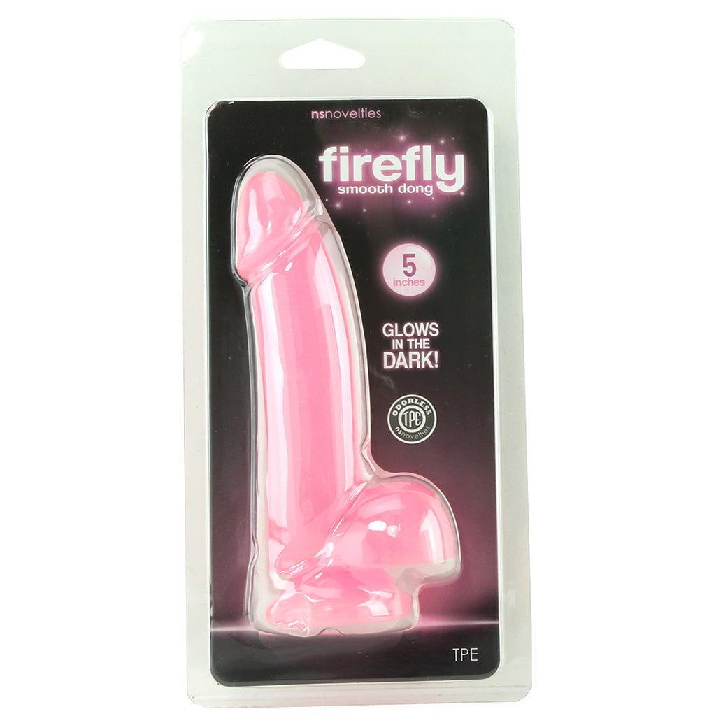 Firefly Smooth Glow In The Dark 5 Inch Dildo Dildo Sex Toys > Realistic Dildos