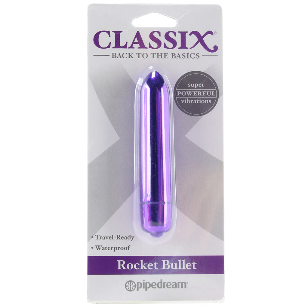 Back to the Basics Rocket Bullet Vibe in Purple Vibrators > Bullet and Egg Vibrators