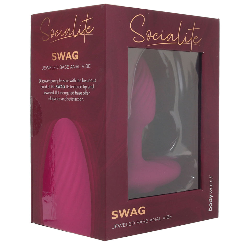 BodyWand Socialite Swag Anal Vibe Anal Sex Toys > Anal Vibrators