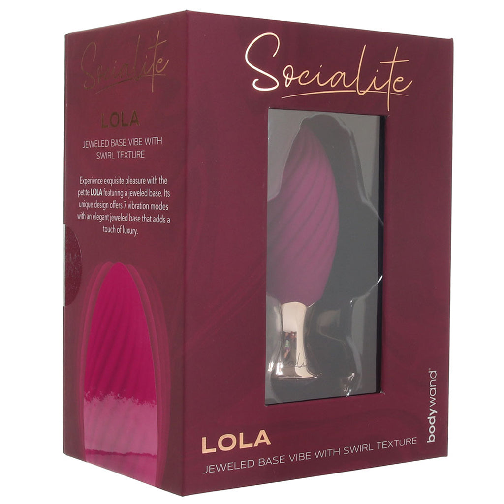 BodyWand Socialite Lola Swirl Vibe Vibrators > Bullet and Egg Vibrators