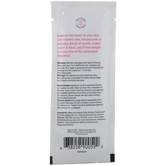 Oh So Smooth Shave Cream .5oz/15ml in Frosted Cake Sensual Love > Personal Care
