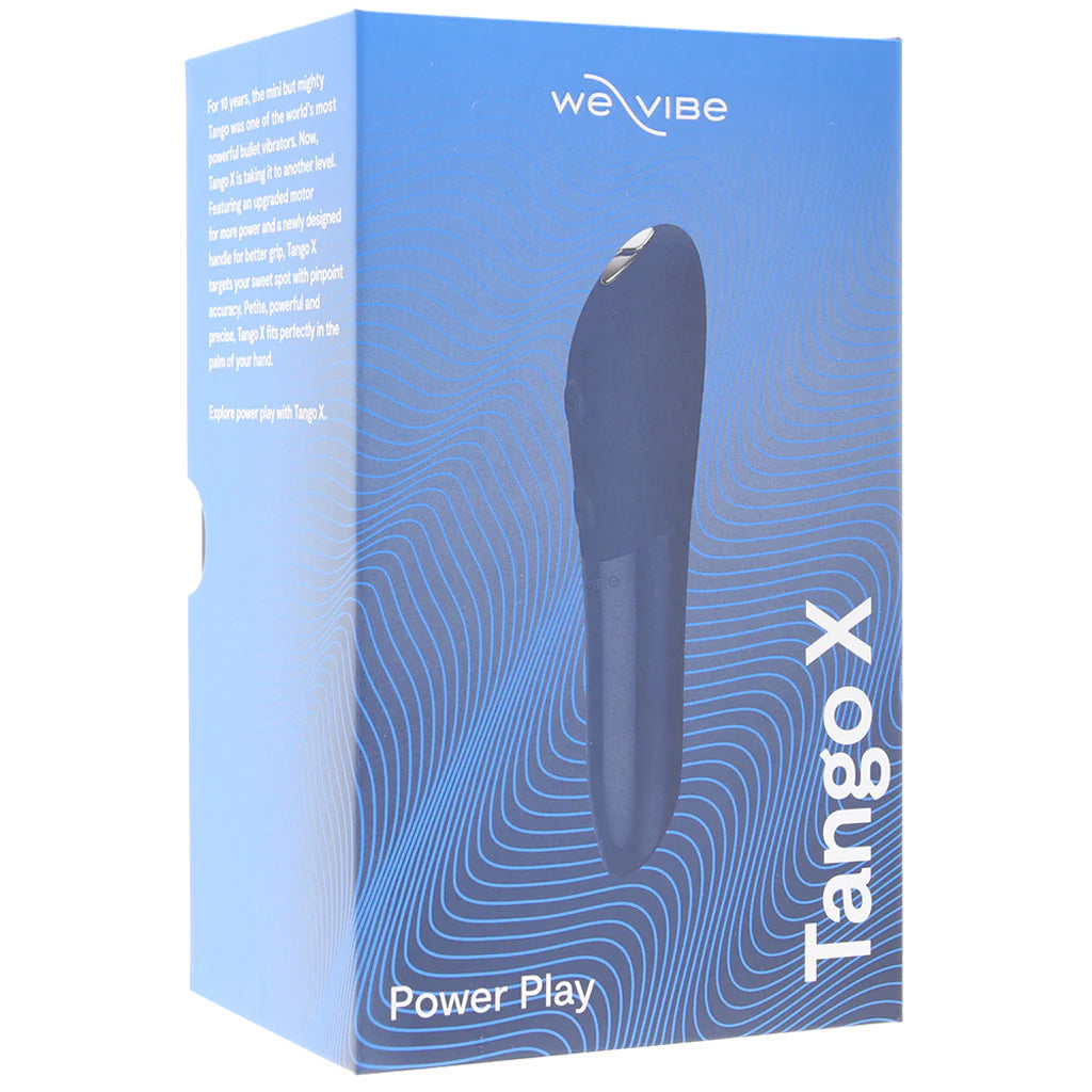 We-Vibe Tango X Power Play Bullet Vibe in Midnight Blue Vibrators > Bullet and Egg Vibrators