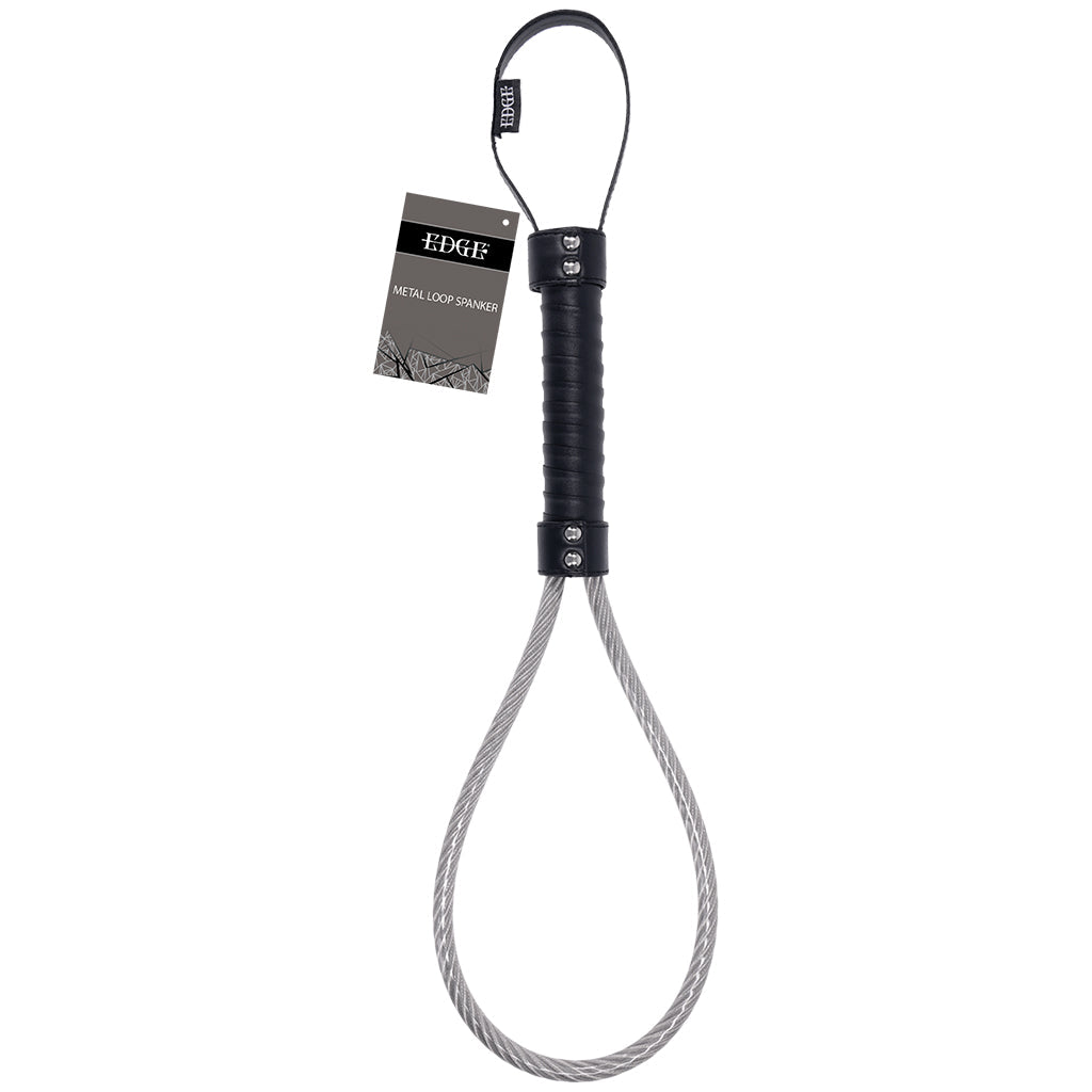 Edge Metal Loop Spanker Bondage and Fetish > Whips and Crops