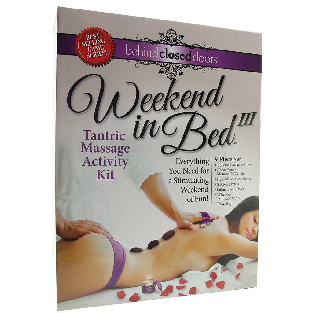 Weekend in Bed 3 Tantric Massage Activity Kit Sensual Love > Massage