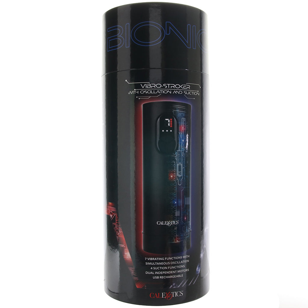 Bionic Vibro Stroker with Oscillation & Suction Male Masturbators > Auto Strokers