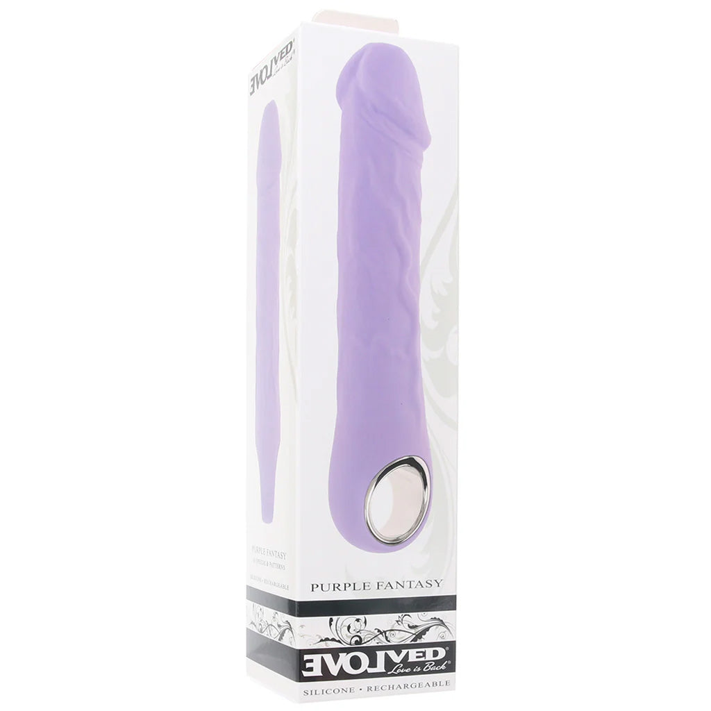 Purple Fantasy Vibe Vibrators > Realistic Vibrator Dildos