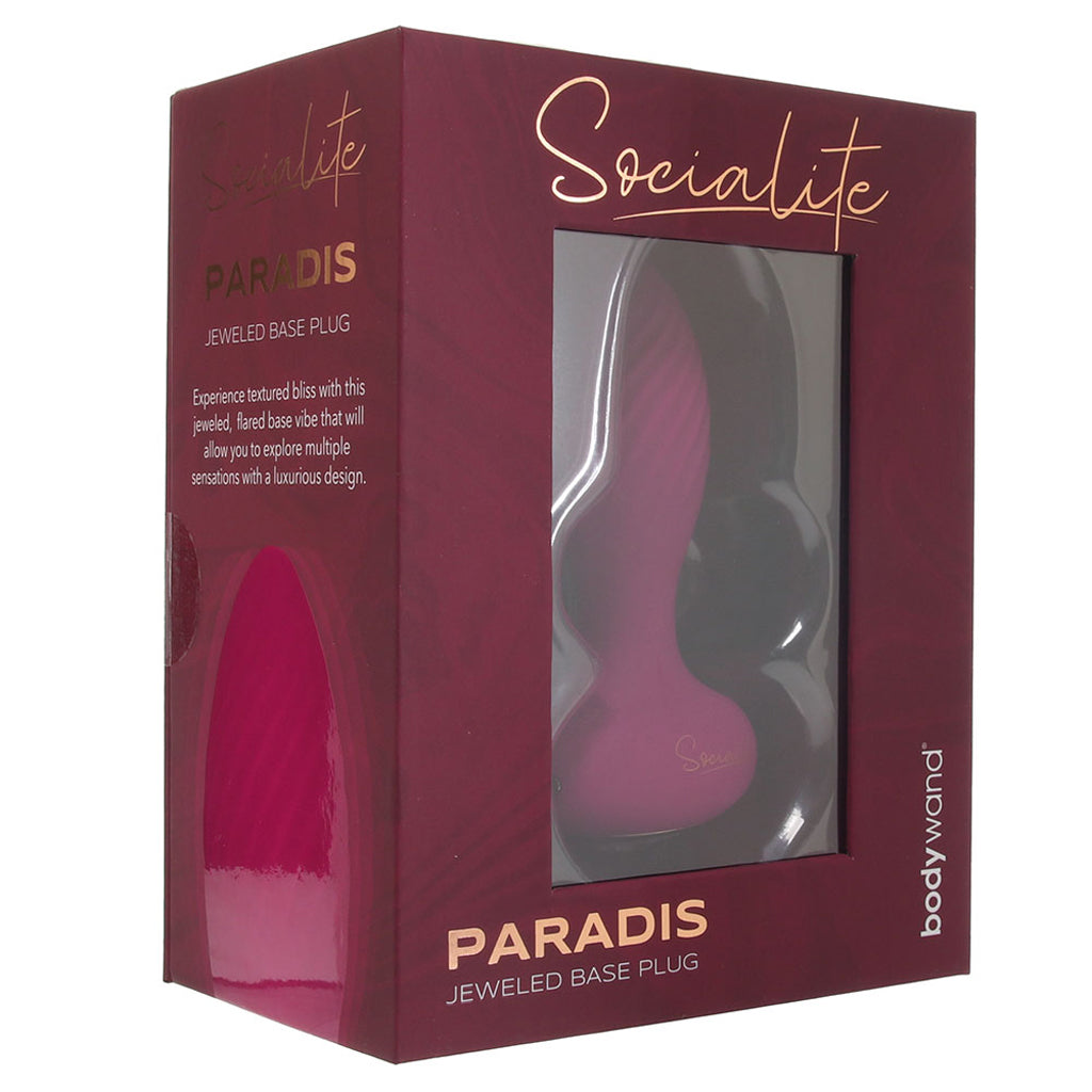 BodyWand Socialite Paradis Plug Vibe Anal Sex Toys > Anal Vibrators