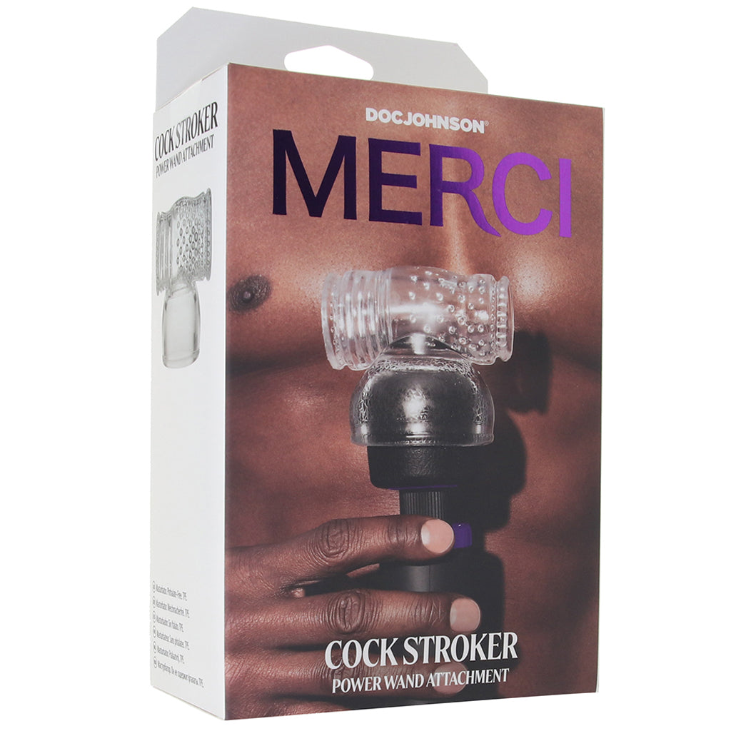 Merci Cock Stroker Wand Attachment Vibrators > Wands