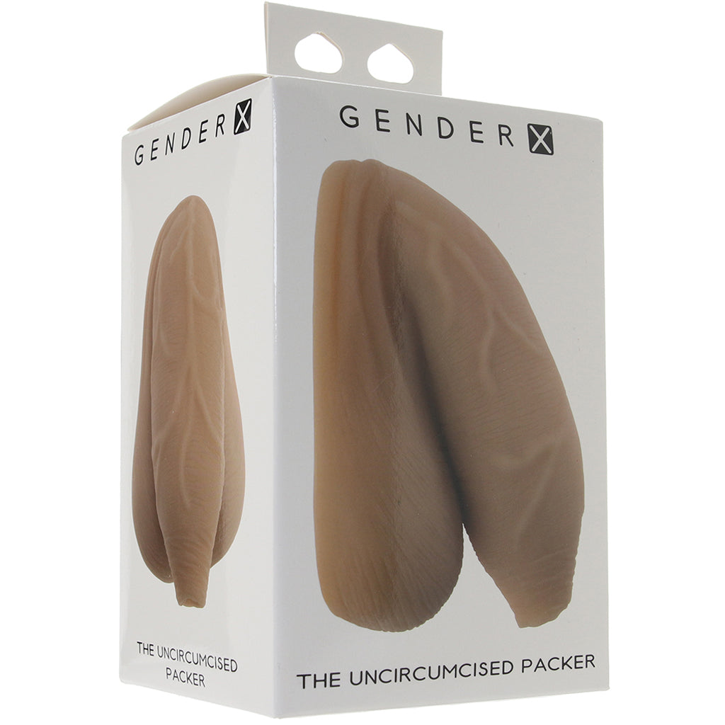 Gender X The Uncircumcised Packer in Tan Dildo Sex Toys > Realistic Dildos