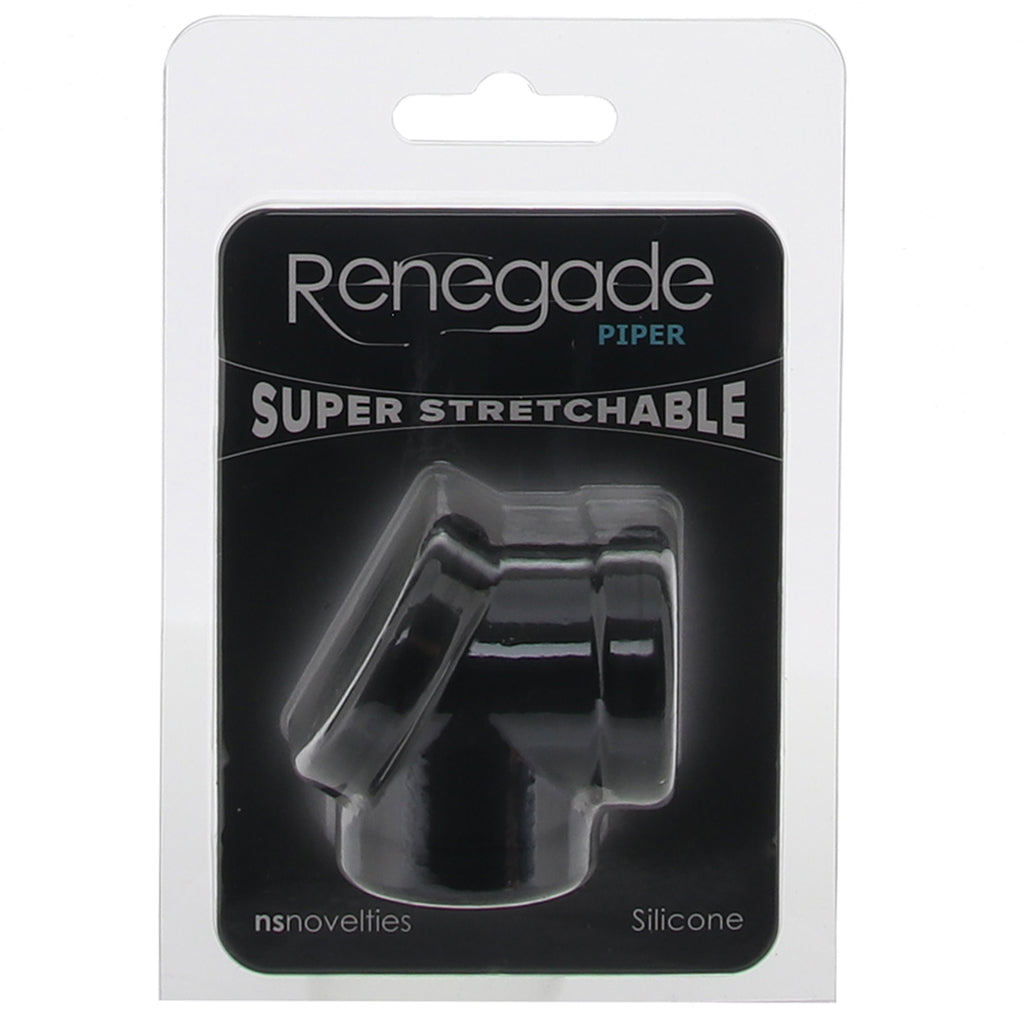 Renegade Piper Cock & Ball Ring in Black Bondage and Fetish > Cock and Ball Devices