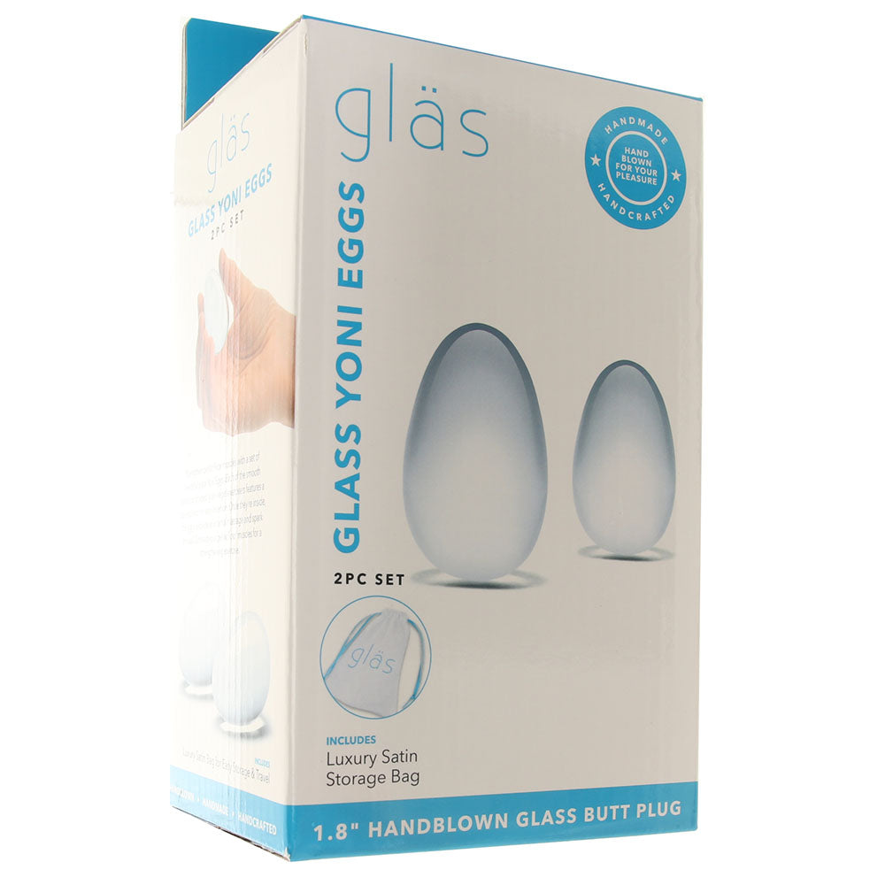 gläs Yoni Eggs Kegel, Ben Wa and Pelvic Health Tools