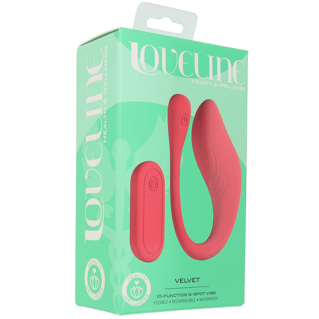 Loveline Velvet G-Spot Vibe Vibrators > G-Spot Vibrators