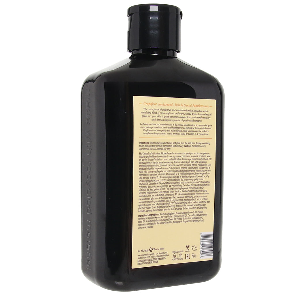 At Night Massage Oil 8.4oz/250ml in Grapefruit Sandalwood Lubes and Lotions > Erotic Massage Oils