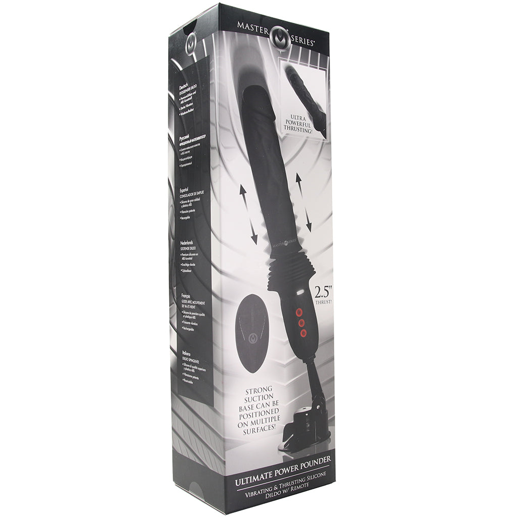 Master Series Ultimate Power Pounder Sex Machine Vibrators > Realistic Vibrator Dildos