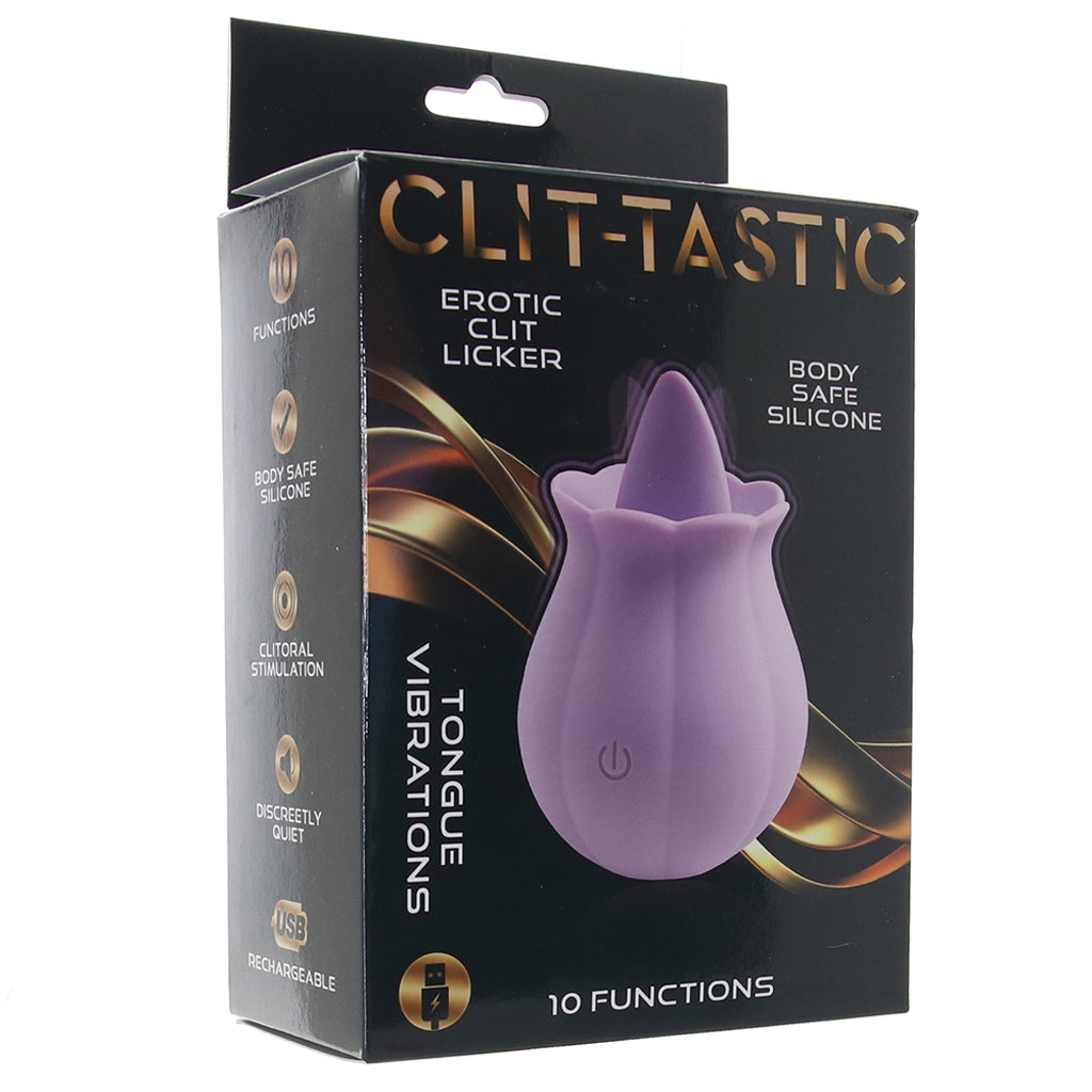 Clit-Tastic Erotic Clit Licker Vibe Vibrators > Clitoral Stimulators