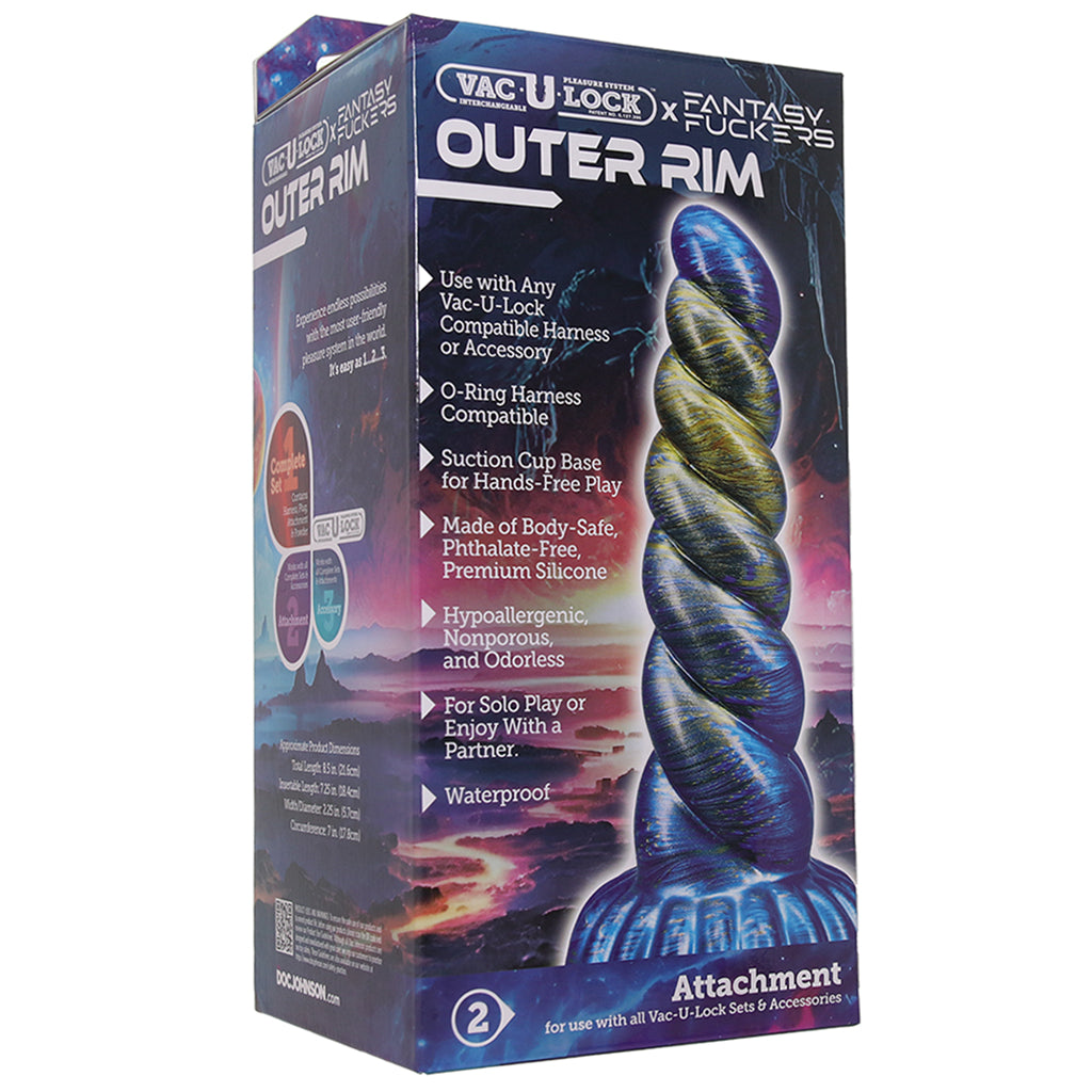 Fantasy F*ckers Outer Rim Vac-U-Lock Dildo Dildo Sex Toys > Anal Dildos