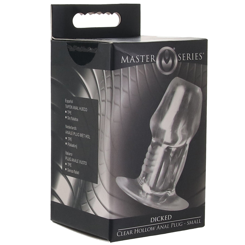 Master Series Dicked Hollow Anal Plug in Small Anal Sex Toys > Butt Plugs