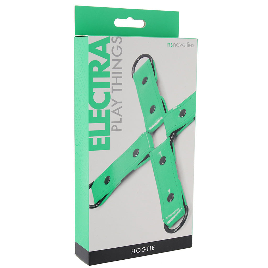 Electra Play Things Hog Tie in Neon Green Bondage and Fetish > Restraints