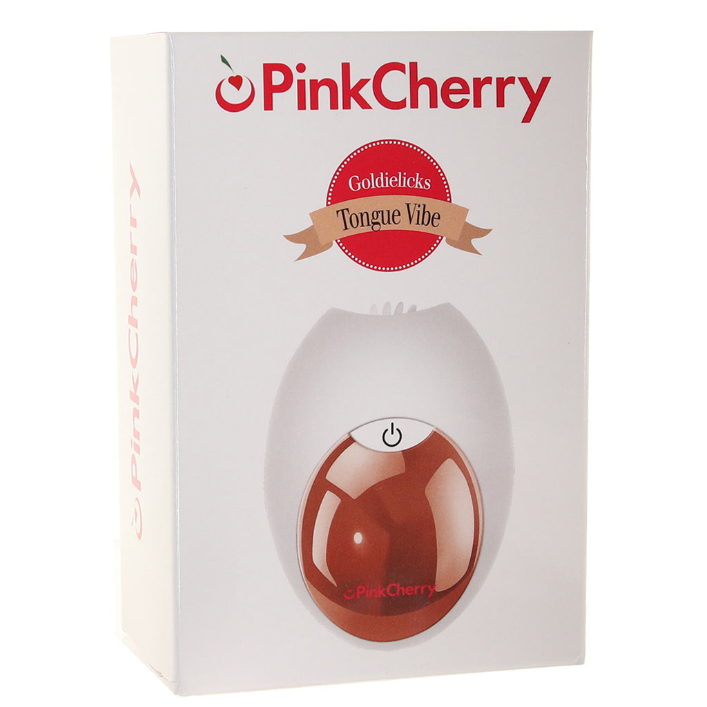 PinkCherry Goldielicks Tongue Vibe Vibrators > Clitoral Stimulators