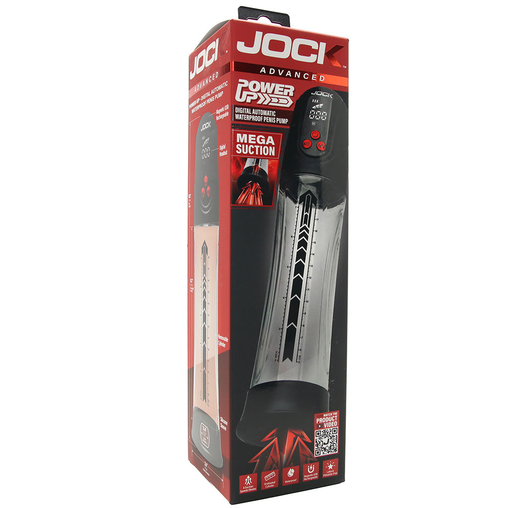 Jock Power Up Digital Automatic Penis Pump Male Enhancement > Penis Pumps