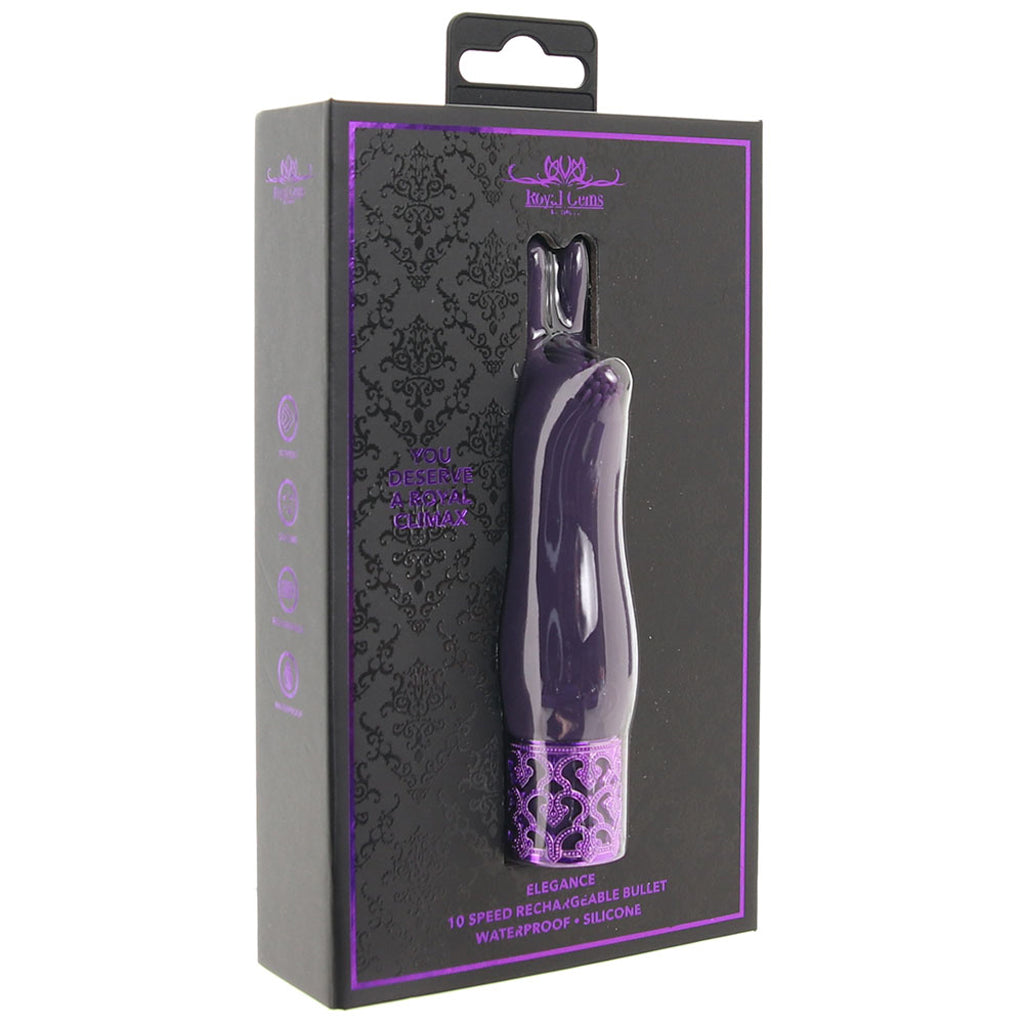 Royal Gems Elegance Bullet Vibe in Purple Vibrators > Bullet and Egg Vibrators