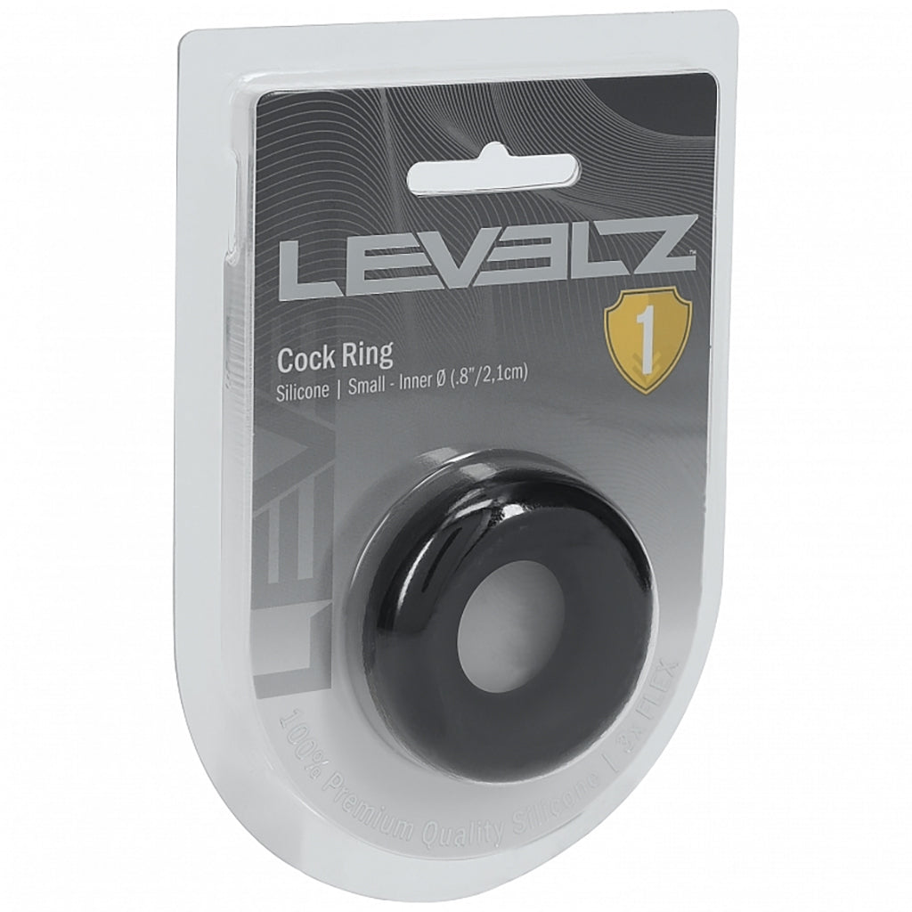 LEVELZ Silicone Small Cock Ring in .8"/2.1cm Cock Rings