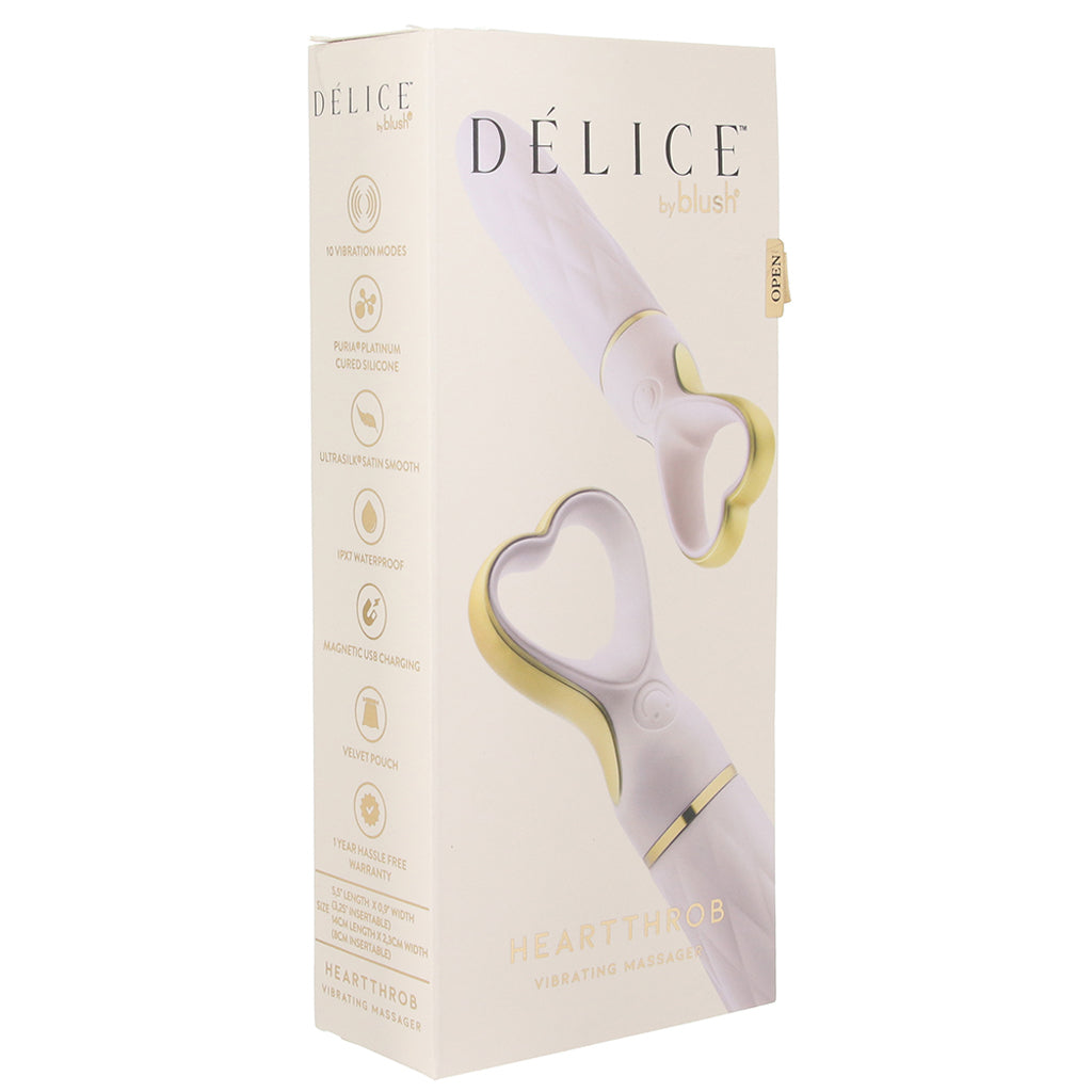 Délice Heart Throb Bullet Vibe in Lavender Love Vibrators > Bullet and Egg Vibrators