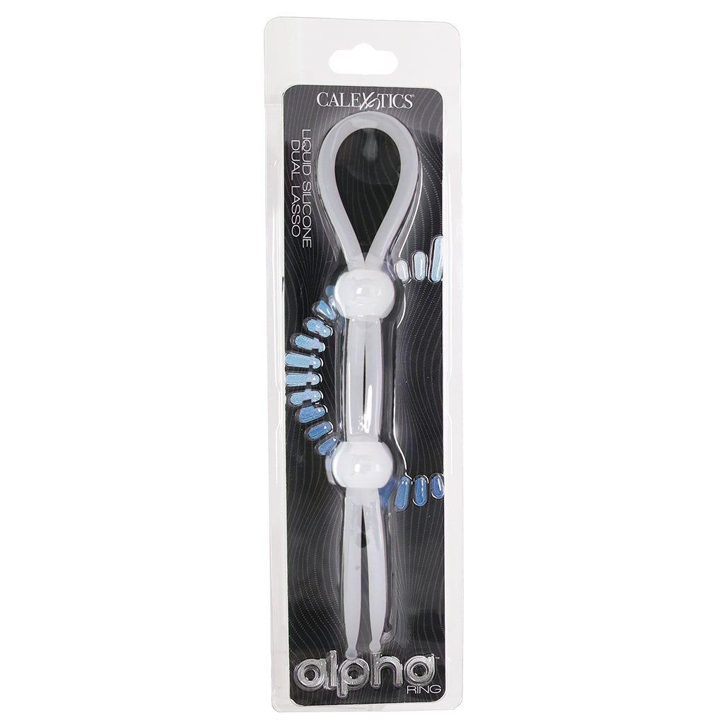 Alpha Dual Stamina Lasso in Frosted Cock Rings