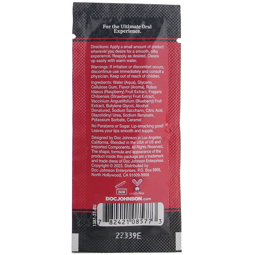 GoodHead Oral Delight Gel .24oz in Cherry Lubes and Lotions > Sexual Stimulants