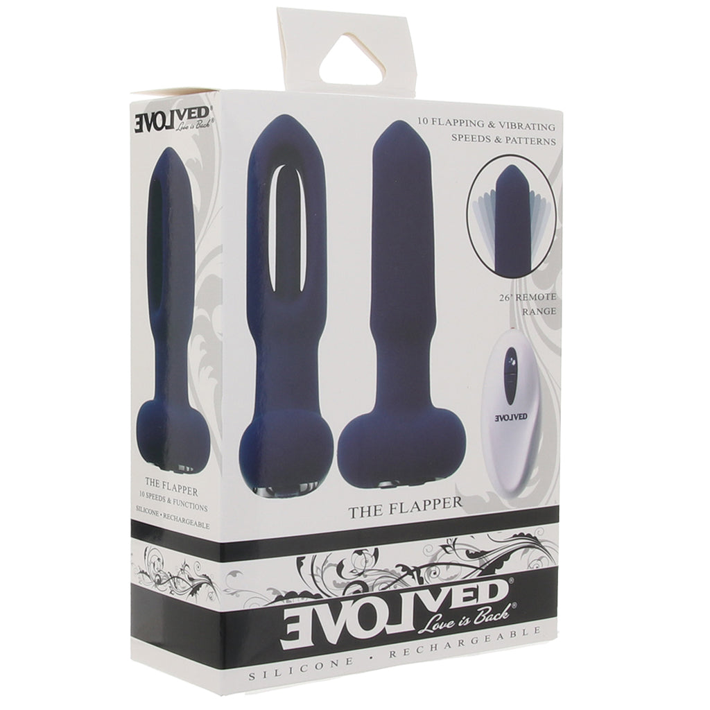 The Flapper Remote Anal Vibe Anal Sex Toys > Butt Plugs