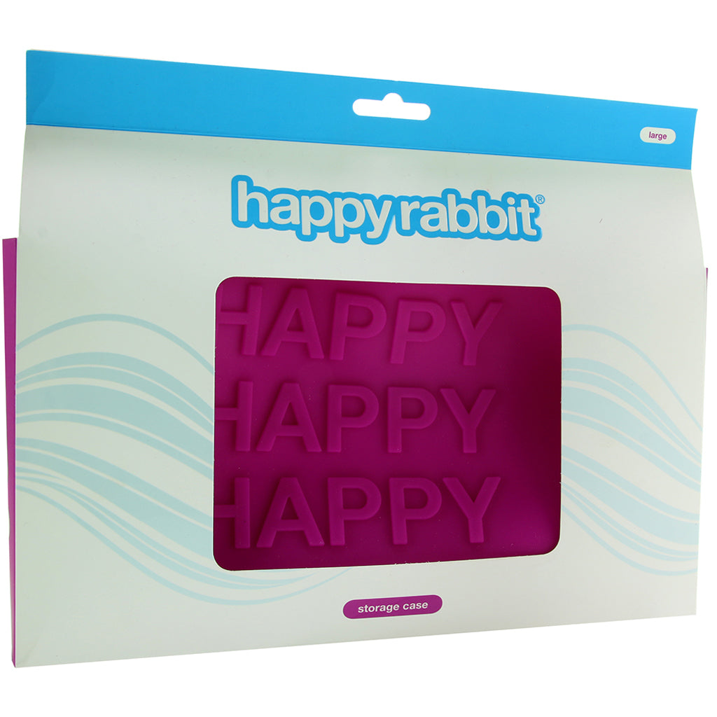 Happy Rabbit HAPPY Large Storage Case in Purple Toy Storage