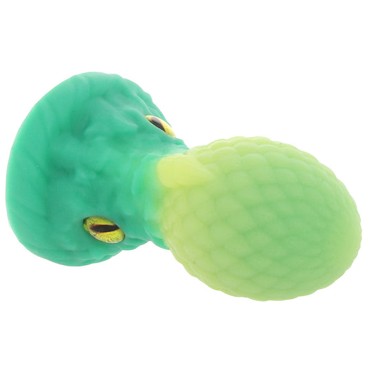 Creature Cocks Eye of the Dragon Silicone Plug in Green Anal Sex Toys > Butt Plugs
