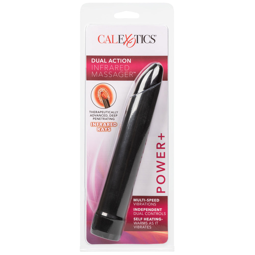 Dual Action Infrared Vibe in Black Vibrators > Traditional Vibrators
