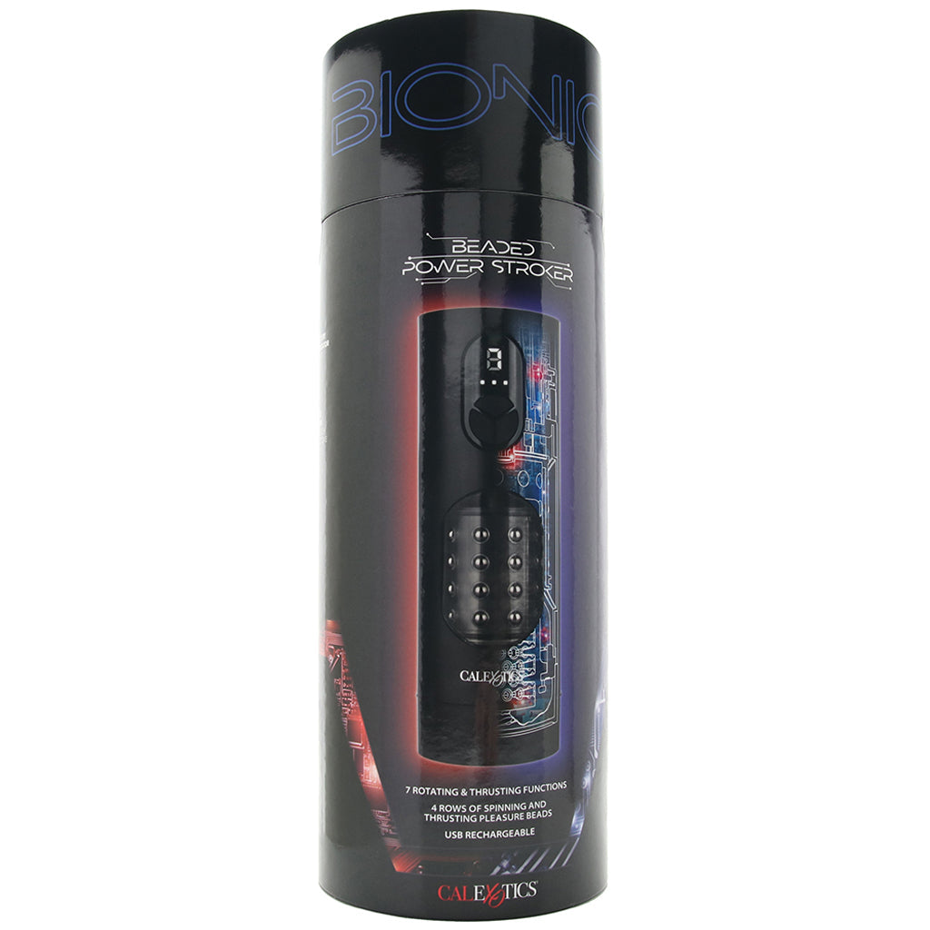 Bionic Beaded Power Stroker Male Masturbators > Auto Strokers