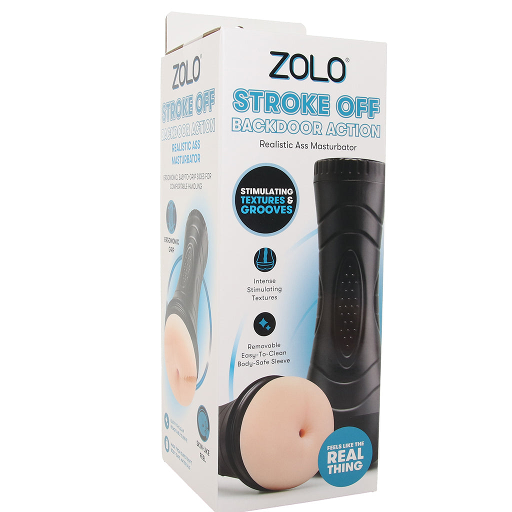 Zolo Stroke Off Backdoor Action Ass Stroker Male Masturbators > Realistic Butts