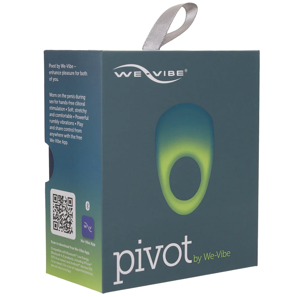 We-Vibe Pivot Vibrating Silicone Ring in Navy Cock Rings