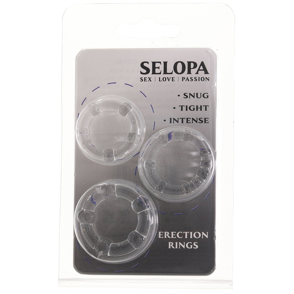 Selopa Erection Rings Set Cock Rings