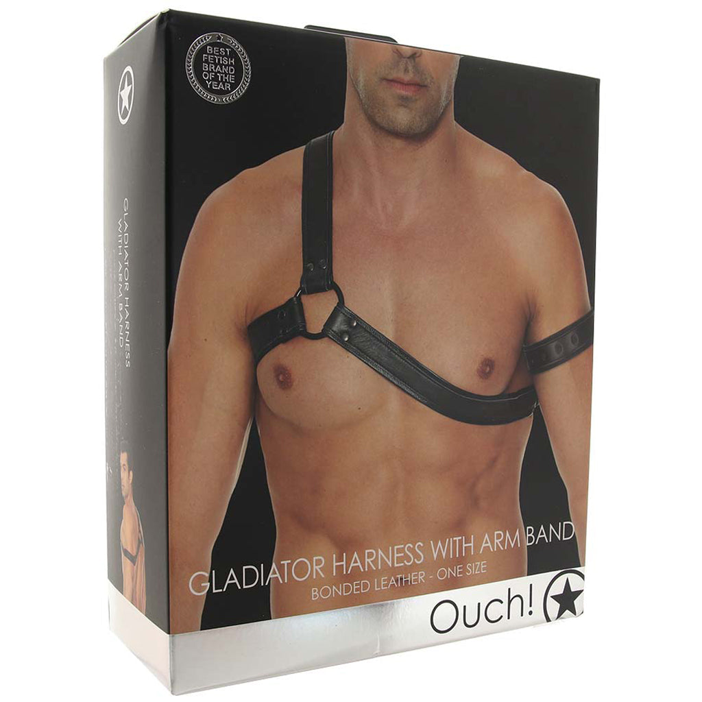 Ouch! Gladiator Harness with Arm Band Bondage and Fetish > Tools & Accessories
