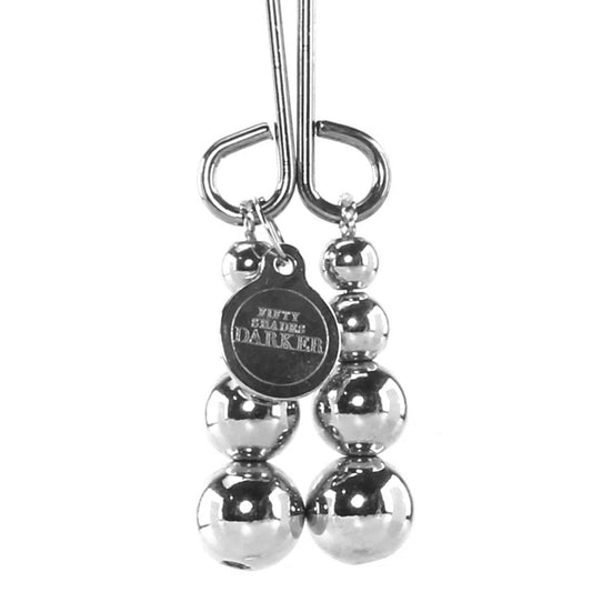 Just Sensation Beaded Clitoral Clamp