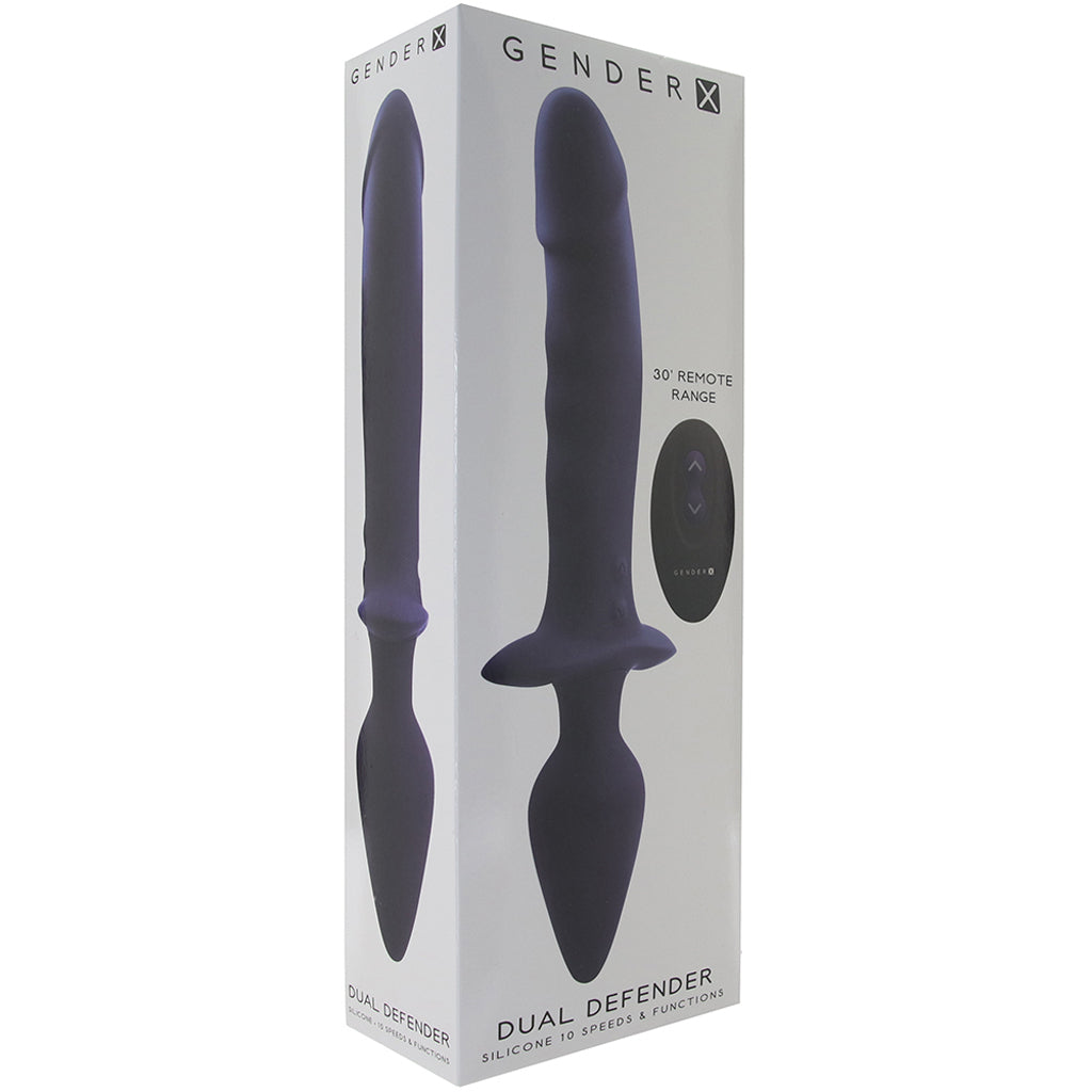 Gender X Dual Defender Vibe Vibrators > Realistic Vibrator Dildos