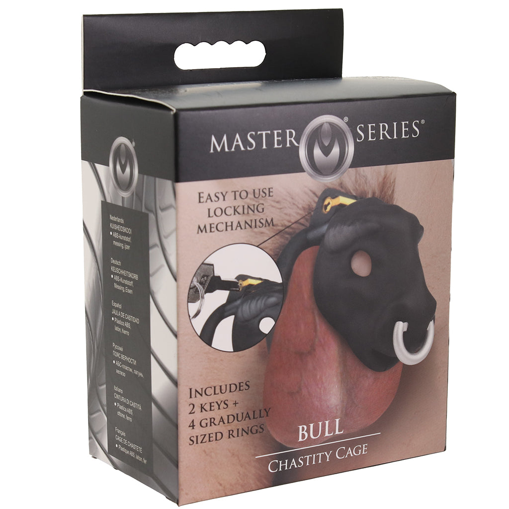 Master Series Bull Chastity Cage Bondage and Fetish > Cock and Ball Devices