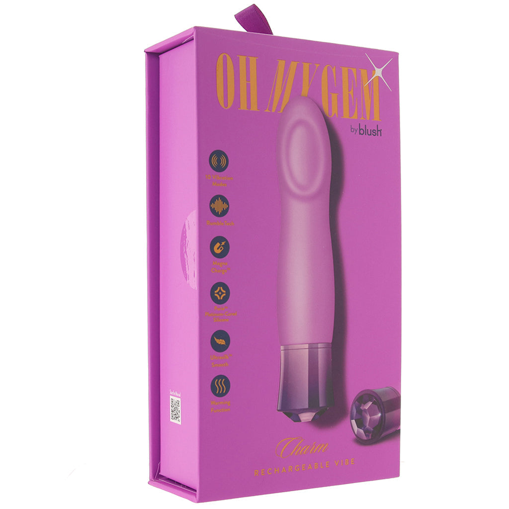 Oh My Gem Charm Vibe Vibrators > Clitoral Stimulators