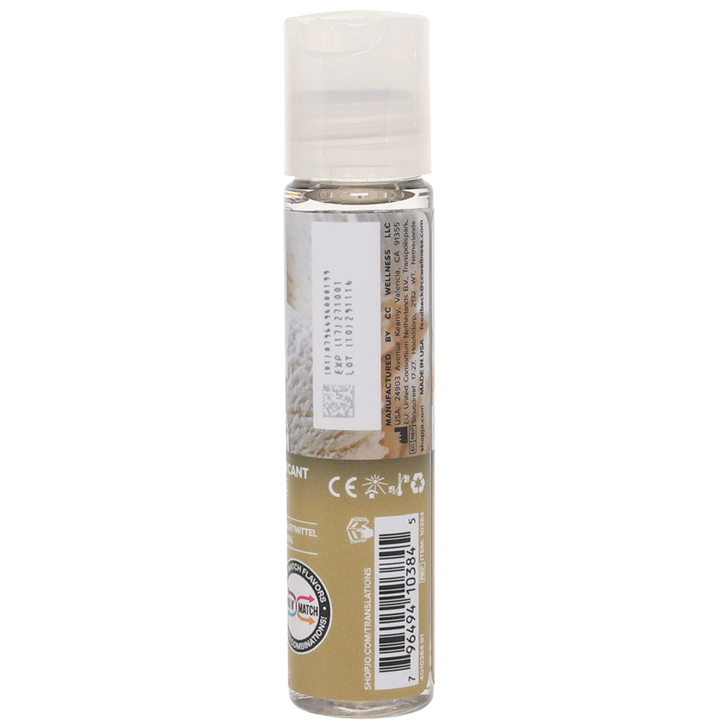 H2O Flavored Lube 1oz/30ml in Vanilla Cream Lubes and Lotions > Flavored Sex Lubes
