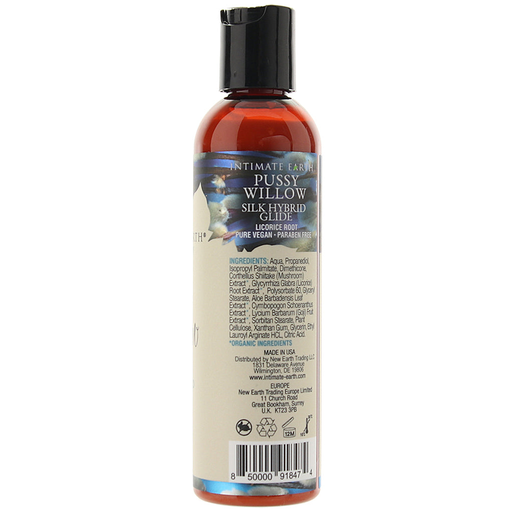 Pussy Willow Silk Hybrid Glide in 4oz/120ml Lubes and Lotions > Hybrid Lubricants