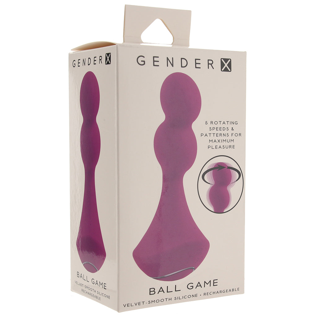 Gender X Ball Game Rotating Vibe Anal Sex Toys > Anal Vibrators