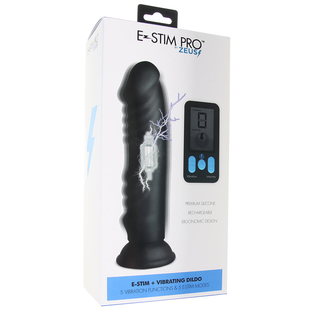 E-Stim Pro Vibrating Dildo Vibrators > Realistic Vibrator Dildos