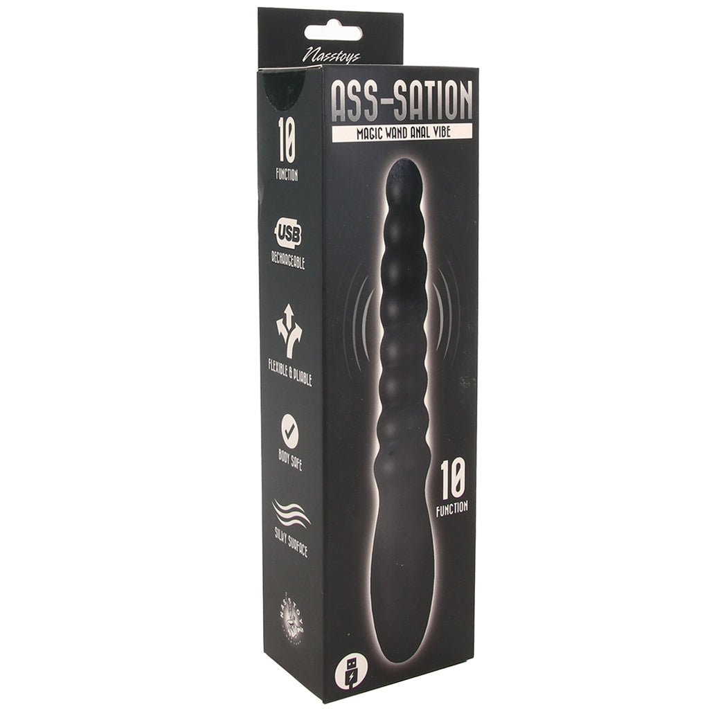 Ass-Sation Magic Wand Anal Vibe Anal Sex Toys > Anal Vibrators