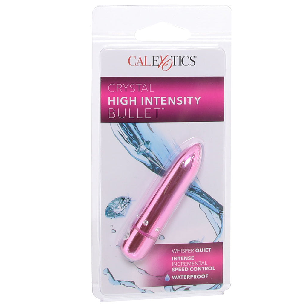Crystal High Intensity Bullet Vibe in Pink Vibrators > Bullet and Egg Vibrators